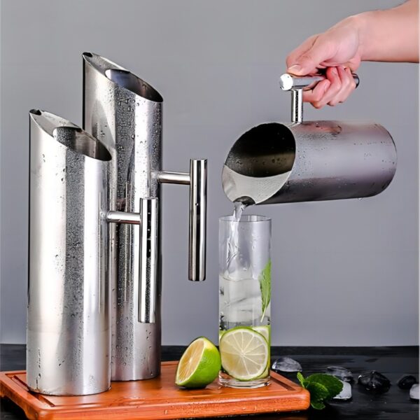 Stainless steel straight water jug ice pot - Image 2