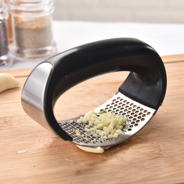 Stainless steel garlic press 3pcs in set - Image 2