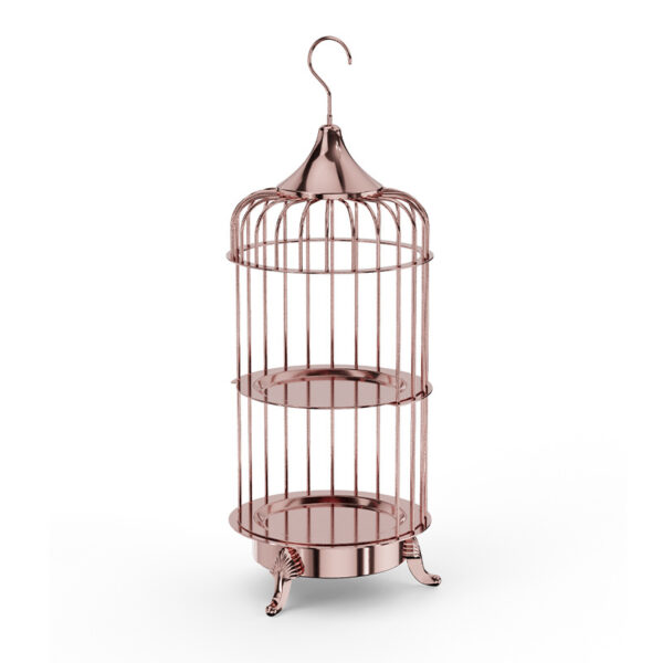 Stainless Steel Birdcage Dessert Stand Buffet