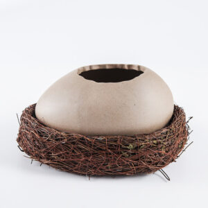 Creative bird's nest bowl new ceramic bowl