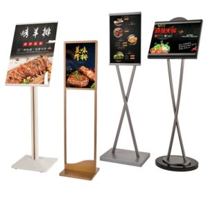 Hotel Simple sign stand vertical poster stand