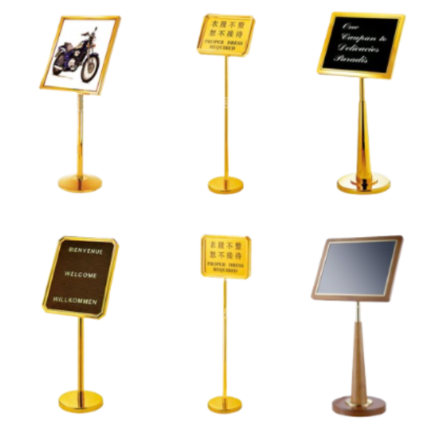 Stainless steel vertical sign - Image 2
