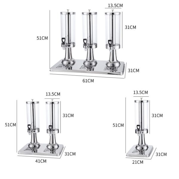 10472441649_1182143552 Commercial stainless steel juice dispenser