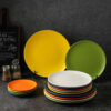 KJ004 Plate2 Colorful ceramic plates