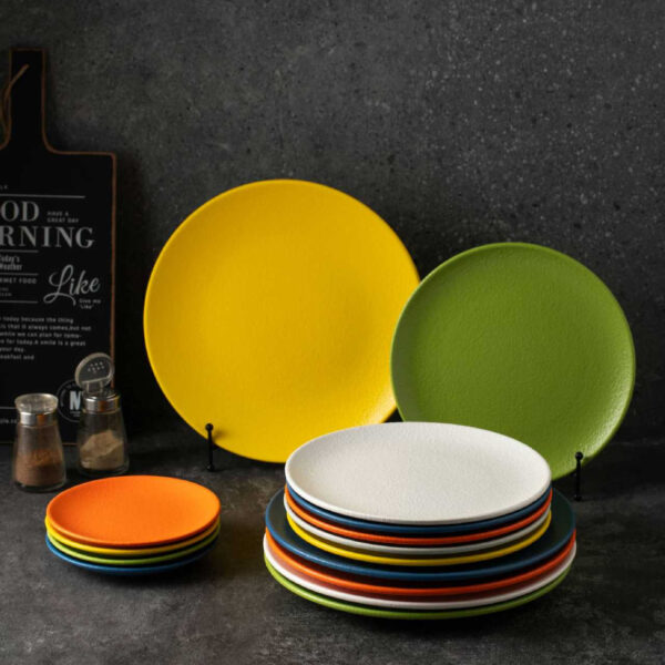 KJ004 Plate2 Colorful ceramic plates