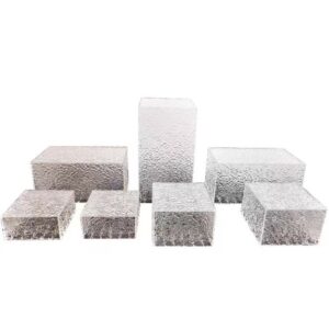 KJ013A buffet acrylic dessert stand buffet acrylic dessert stand