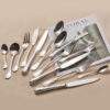 KS003cutlery3 Embossment cutlery 304 stainless steel