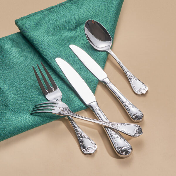 KS003cutlery4 Embossment cutlery 304 stainless steel