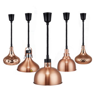 New retractable heat lamp 304 stainless steel