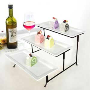 Three-Tier Fruit Platte display