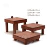 Wood Dessert display Stand Set