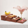 Wood Dessert display Stand Set