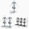 buffet-juice-dispenser-8l-16l-24l Commercial Stainless Steel Juice Dispenser for Hotels and Buffets