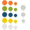 colorful-ceramic-plates-6-colors Matte colorful ceramic dinner plate available in 3 sizes for restaurant hotel and catering tableware supply