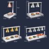 commercial-buffet-food-warmer-1-2-3-4-head Buffet Heat Lamp Food Warmer Station for Hotels and Catering