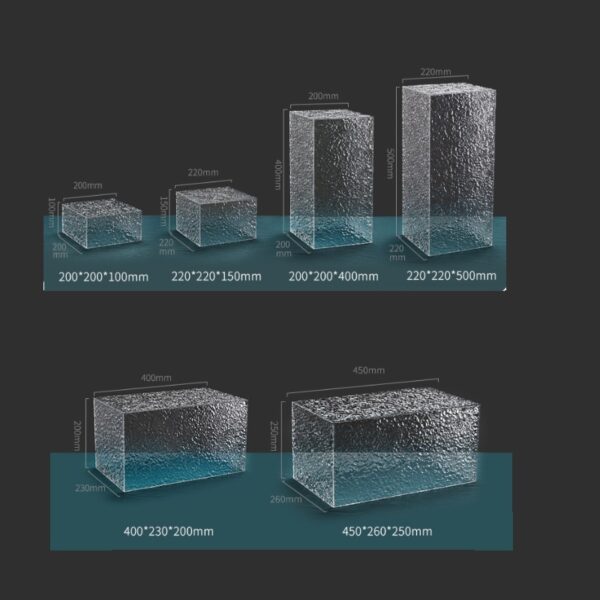 无标题 Water ripple acrylic dessert display stand