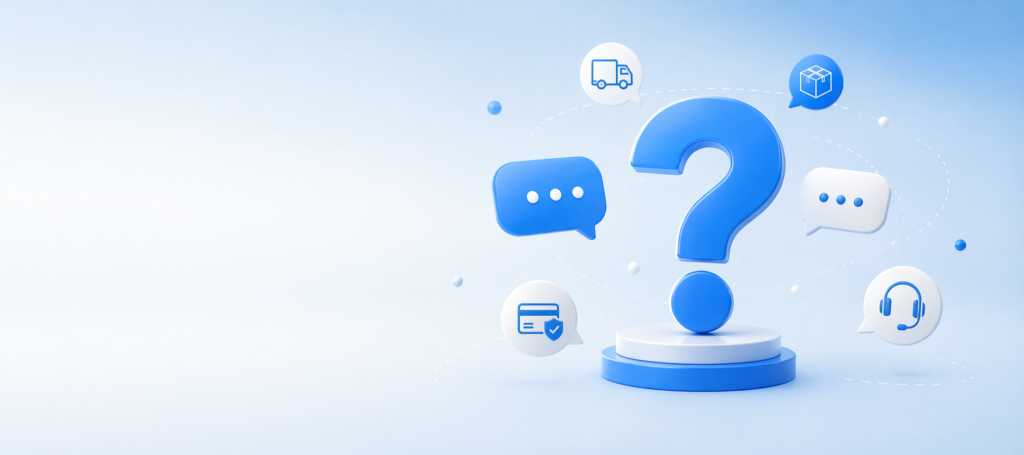 FAQ page