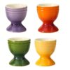 KJ021 ceramic egg holder. Colorful ceramic egg cup