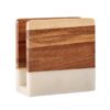 KJ025 marble wood tissue holder marble wood tissue holder