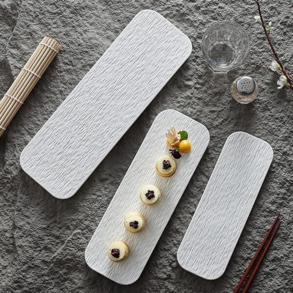 Rectangular Ceramic Plate, tableware,dinnerware, plate