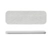KJ033 Ceramic plate White stone textured ceramic