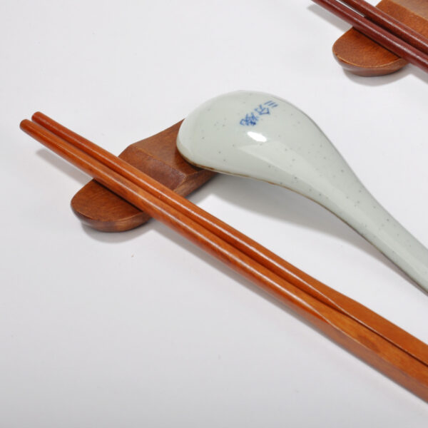 wooden chopstick holder for restaurant table