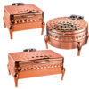 Luxury rose gold stainless steel buffet chafing dish