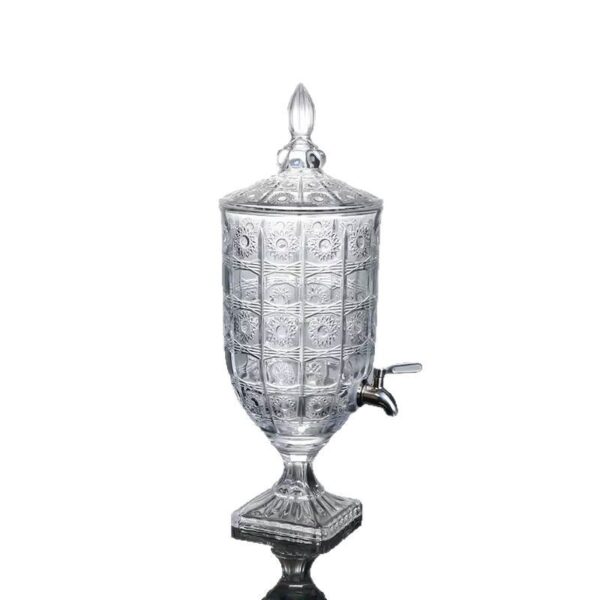 KK030 glss juice dispenser (1) Glass Cold Water Dispenser