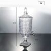 KK030 glss juice dispenser (6) Glass Cold Water Dispenser