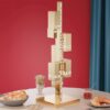 buffet table light (5) Luxury Geometric Gold Buffet Table Lamp
