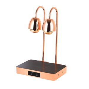 KJ069-double-head-rose-gold-buffet-heat-lamp double-head-rose-gold-buffet-heat-lamp